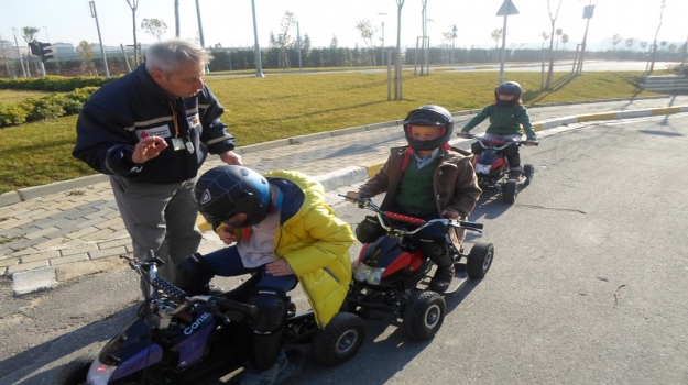 Minik Sürücüler, Ümraniye Trafik Eğitim Merkezi'nde
