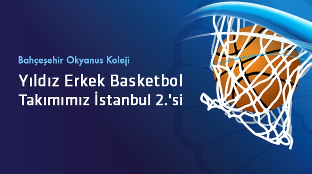 Yıldız Erkek Basketbol Takımı İstanbul 2.'si
