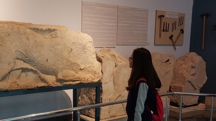 5. ve 6. Sınıf Öğrencilerinin Katıldığı 'Antalya Arkeoloji Müzesi' Gezisi