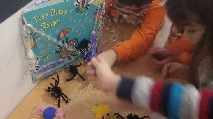 Incek Okyanus College Pre-school Yunuslar Group Had Fun With Itsy Bitsy Spider