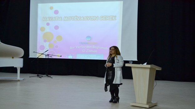 Adana Okyanus Koleji Ortaokul Öğrencilerine “Motivasyon” Sunumu Yapıldı