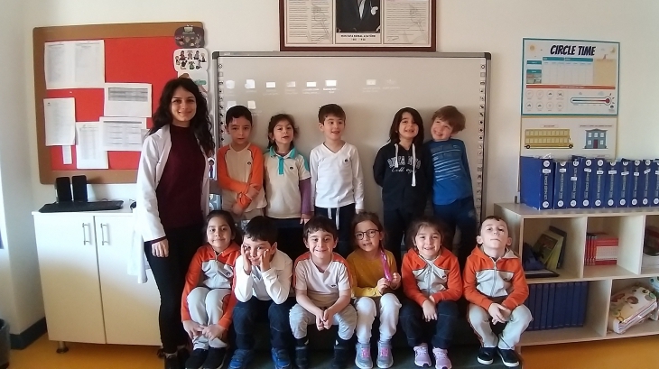 Ataşehir Okul Öncesi Bulutlar Grubu Fun with English Dersinde