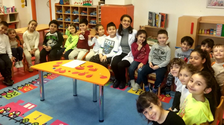 Ataşehir Okul Öncesi Yıldızlar Grubu Fun with English Dersinde