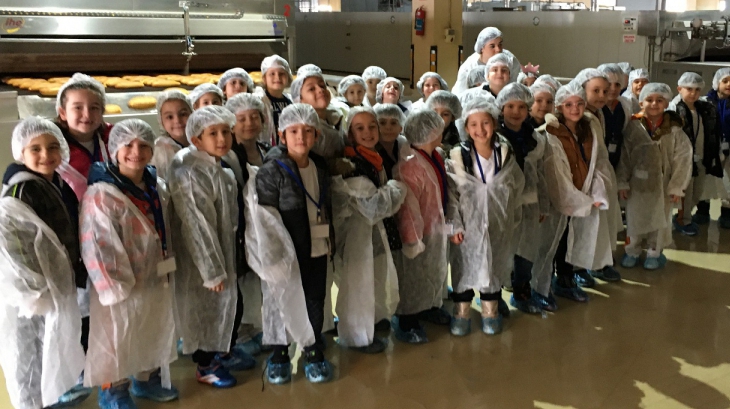 Bahçelievler Okul Öncesi Öğrencileri İstanbul Halk Ekmek Fabrikasında