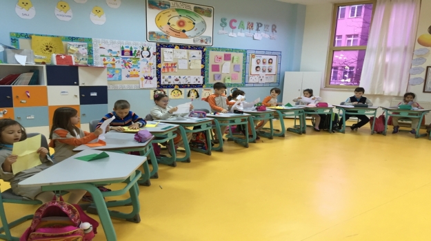 Bahçeşehir Okyanus Koleji Üstün Zekâlılar İlkokulu 1-D Sınıfı "Mektup Arkadaşım" Etkinliği