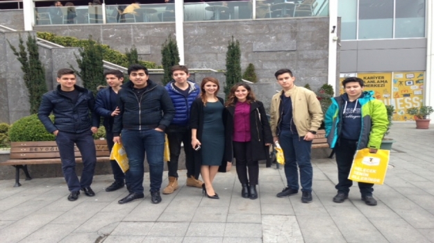 Bahçeşehir Okyanus Lisesi Kariyer Kulübü Öğrencileri İstanbul Ticaret Üniversitesi'ni Ziyaret Ettiler