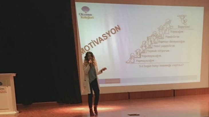 Bahçeşehir Okyanus Koleji Ortaokul Kademesin Rehberlik Birimi tarafından şubat ayı konusu olan 'Motivasyon' semineri gerçekleştirildi.