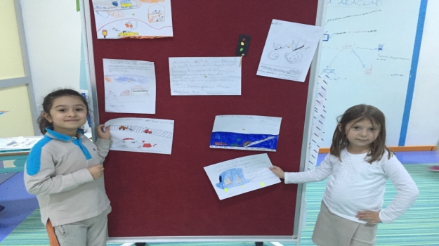 Bahçeşehir Üstün Zekâlılar İlkokulu 1-D Sınıfı "Emniyet Kemerini Tak Emniyette Kal" Etkinliği