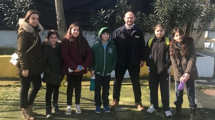 Bayrampaşa Okyanus Koleji Ortaokulu'nda "Gelecekte Bir Gün Meslekte İlk Gün" Projesi Kapsamında Meslek Ziyaretleri Başladı !