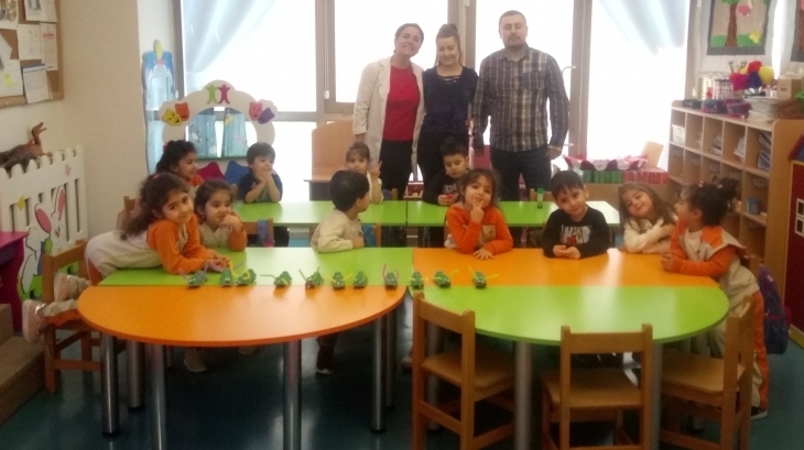 Beykent Okul Öncesi Çiçekler Grubu Aile Katılımı Etkinliğinde