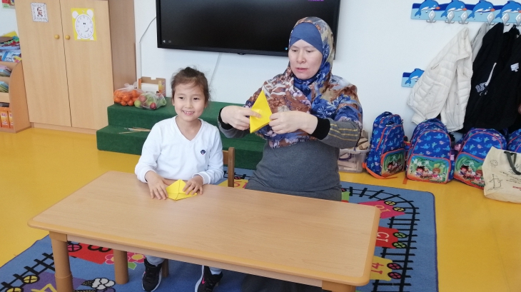 Beykent Okul Öncesi Güneş Grubu Aile Katılımı Etkinliğinde