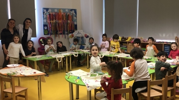 Beykent  Okyanus Koleji Okul Öncesi Gökkuşağı  Grubu  Aile Katılım  Etkinliğinde