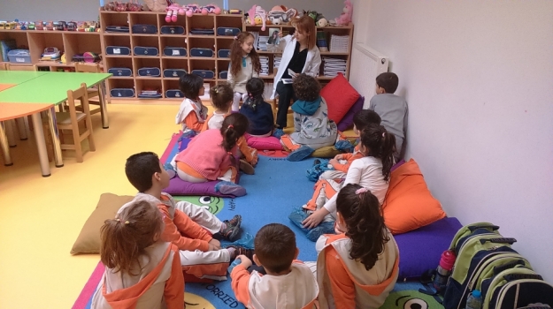 Beykent Okyanus Koleji Okul Öncesi Gökkuşağı Grubu Ailemi Tanıyorum Etkinliğini Gerçekleştirdi