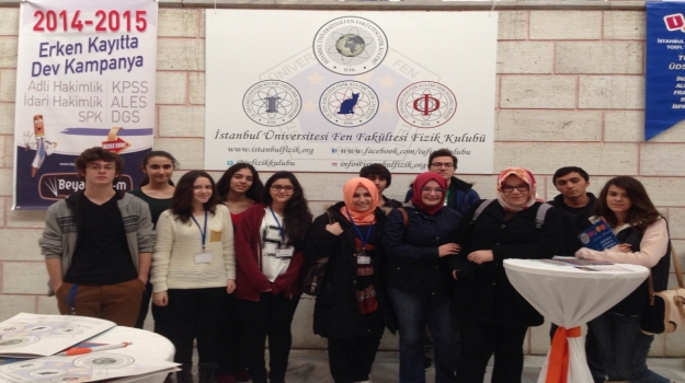 Liseliler, İstanbul Üniversitesi Fizik Çalıştayı'nda