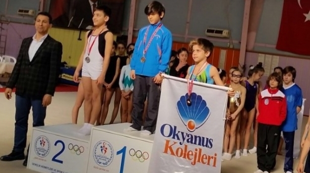 Bornova Kampüsünden Artistik Cimnastik İzmir 3.lüğü Başarısı