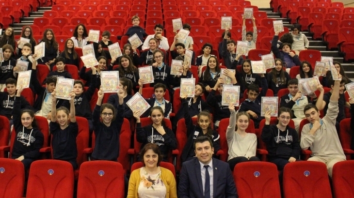 Bornova Okyanus Ortaokulu Öğrencileri Ülfet TAYLI ile Söyleşide
