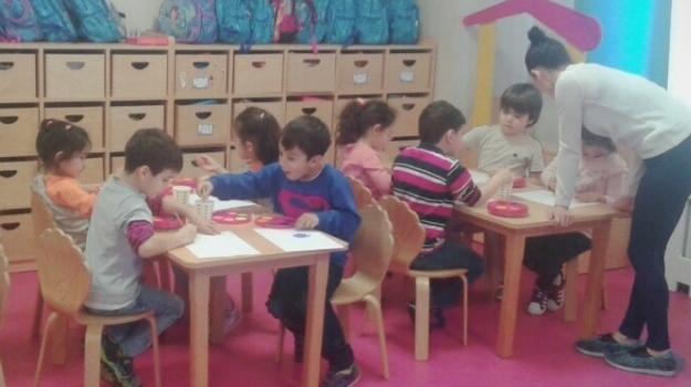 Çekmeköy Okul Öncesi Gökkuşağı Grubu Aile Katılım Etkinliğinde