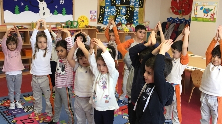 Çekmeköy Okul Öncesi Yıldızlar Grubu Türkçe Etkinliğinde