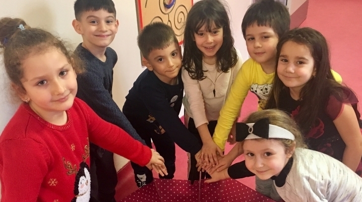 Çekmeköy Okyanus Koleji Gökkuşağı Grubu Öğrencileri Oyun Etkinliğinde