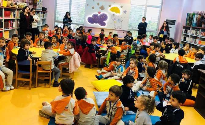 Güneşli Okyanus Koleji Okul Öncesi Öğrencileri Sefaköy Metin And Çocuk Kütüphanesi’ ni Ziyaret Etti