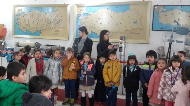 İncek Kampüsü Okul Öncesi Meteoroloji Müzesine Gezi Düzenlediler