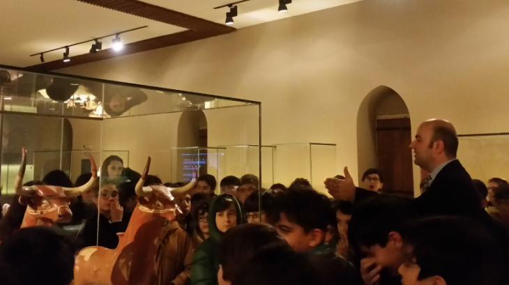 İncek Okyanus Koleji Ortaokulu öğrencileri, Anadolu Medeniyetleri Müzesi'ni Gezdi