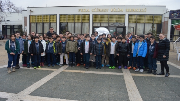 Ankara İncek Okyanus Koleji Ortaokulu Öğrencileri "Feza Gürsey Bilim Merkezi"nde