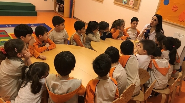 Kemerburgaz Okyanus Koleji Yıldızlar Grubu Öğrencileri Türkçe Dil Etkinliğinde 