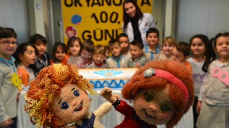 Mavişehir Okyanus Koleji Okul Öncesi Öğrencileri 100. Gün Etkinliğinde