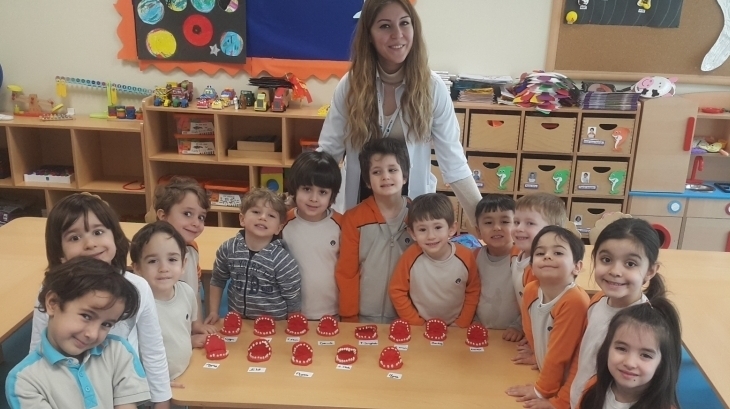 Mavişehir Okyanus Koleji Okul Öncesi Yunuslar Grubu Sağlıklı Dişler Etkinliğinde