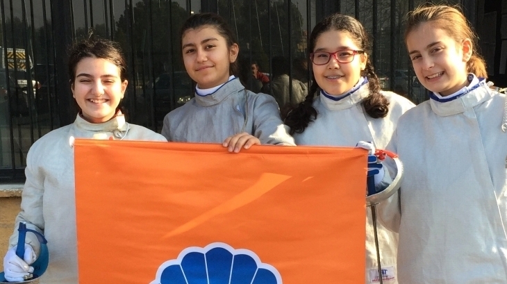 Mavişehir Okyanus Koleji Yıldız Kızlar Eskrim Sporcularımızla Gurur Duyduk