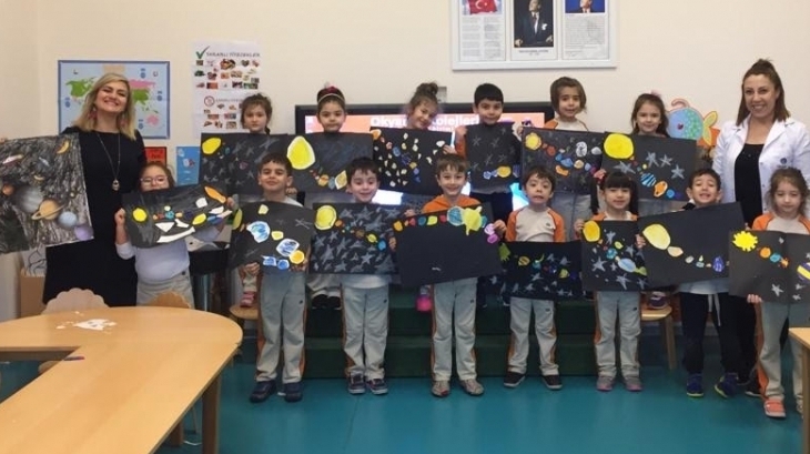 Nilüfer Okyanus Koleji Okul Öncesi Yıldızlar Grubu Aile Katılımı Etkinliğinde