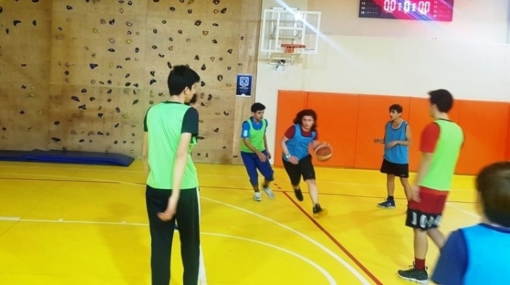 Okyanus Koleji Çekmeköy Kampüsünde Ocak Ayı Boyunca Lise Kademesinde Basketbol Heyecanı Yaşandı