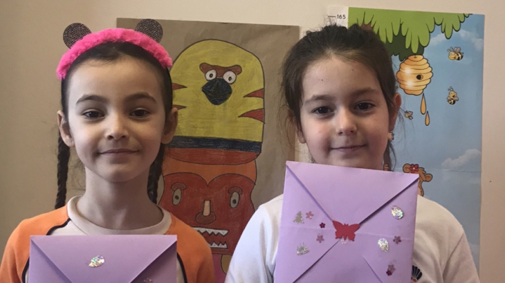 Özel Çekmeköy Okyanus Okul Öncesi Gökkuşağı Grubu Sevdiklerine Mektup Yazdılar