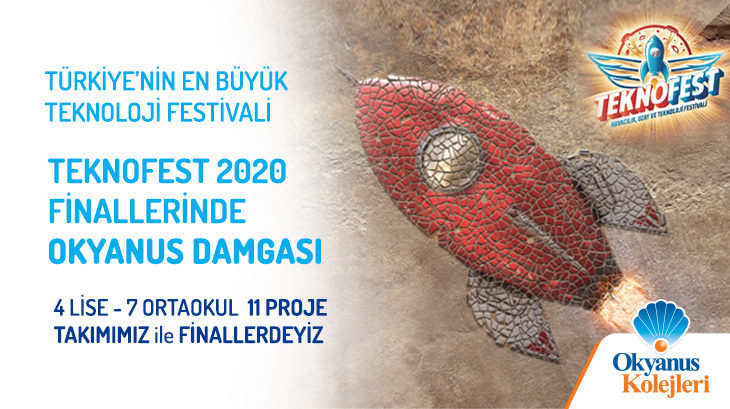 Türkiye'nin En Büyük Teknoloji Festivali TEKNOFEST 2020 Finallerinde Okyanus Damgası