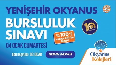 Yenişehir Okyanus Bursluluk Sınavı